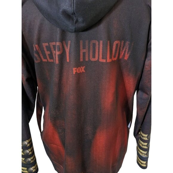 Sleepy Hollow Promo Zip Up Hoodie Headless Horseman Costume Fox Size Large - Picture 9 of 10